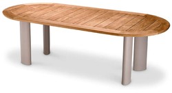 Casa Padrino luxury garden dining table natural / sand 247 cm