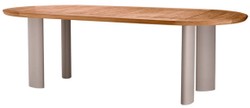 Casa Padrino luxury garden dining table natural / sand 247 cm
