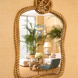 Casa Padrino espejo de lujo de caoba oro antiguo A. 121 cm