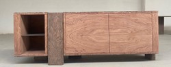 Luxus Sideboard mit 3 Türen Naturfarben Braun