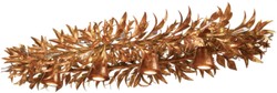 Casa Padrino lustre LED de luxe en cristal or marron 115 cm - Fabriqué en Italie
