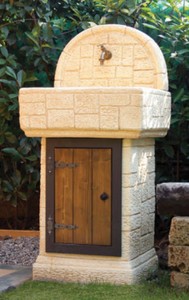 Casa Padrino fregadero de jardín Art Nouveau arena A. 120 cm
