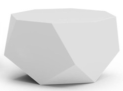 Casa Padrino luxury garden table matt white 60 cm