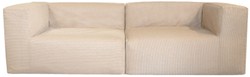Casa Padrino canapé extérieur de jardin de luxe beige 250 cm