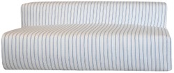 Luxus Wohnzimmer Hotel Sofa mit Streifen Weiß Blau