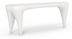 Casa Padrino luxury garden console matt white 200 cm