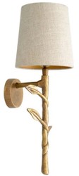 Casa Padrino luxury wall lamp vintage brass / cream H. 46 cm