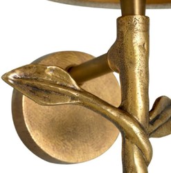 Casa Padrino luxury wall lamp vintage brass / cream H. 46 cm