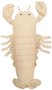 Schwimmender Outdoor Garten Terrassen Pool Sitzsack Hummer Beige