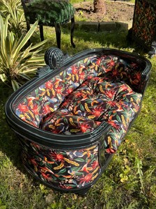 Pompöös by Casa Padrino Luxus Barock Hunde & Katzenbett Bunt / Schwarz