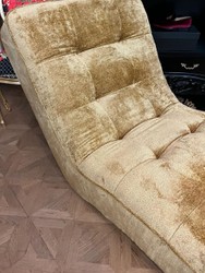 Casa Padrino chaise longue lettino relax di lusso oro 170 cm