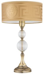 Prunkvolle Luxus Barock Tischleuchte Messing mit Patina Gold Prunkvolle Luxus Barock Tischleuchte Messing mit Patina Gold