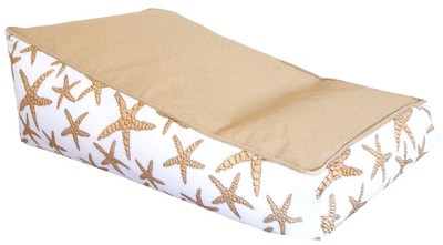 Luxus Wasserliege Poolliege Weiß Beige