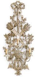 Casa Padrino applique murale baroque de luxe beige antique H. 114 cm - Fabriquée en Italie Casa Padrino applique murale baroque de luxe beige antique H. 114 cm - Fabriquée en Italie