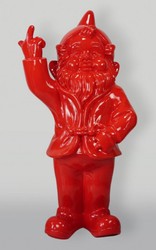 Casa Padrino XXL decorative sculpture garden gnome red H. 170 cm