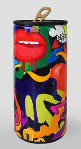 Casa Padrino lattina decorativa XXL colorato A. 120 cm