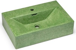 Casa Padrino lavabo de hormigón de lujo verde mate 60 cm