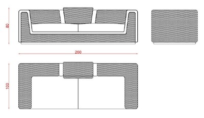 Casa Padrino Luxus Wohnzimmer & Hotel Sofa Creme / Gold 260 cm