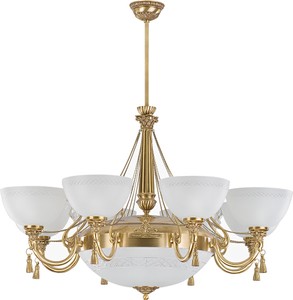 Casa Padrino luxury baroque crystal chandelier gold / white Ø 95 cm