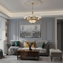 Casa Padrino luxury baroque crystal chandelier gold / white Ø 95 cm Casa Padrino luxury baroque crystal chandelier gold / white Ø 95 cm