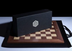 Casa Padrino conjunto de ajedrez de lujo 50 x 50 cm - Tablero de ajedrez de madera con piezas de ajedrez