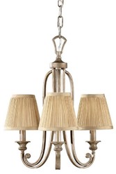 Casa Padrino baroque chandelier silver / gold Ø 48.3 cm - Chandeliers in baroque style