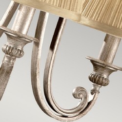 Casa Padrino baroque chandelier silver / gold Ø 48.3 cm - Chandeliers in baroque style