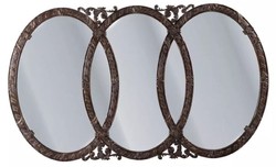 Casa Padrino specchio barocco di lusso marrone 210 x 3 x A. 125 cm - Mobili barocchi