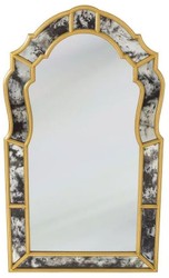 Casa Padrino luxury baroque mirror gold 85 x 3 x H. 150 cm - Baroque furniture