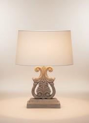 Pompöös de Casa Padrino lámpara de mesa barroco de lujo Provenza - diseñada por Harald Glööckler Pompöös de Casa Padrino lámpara de mesa barroco de lujo Provenza - diseñada por Harald Glööckler