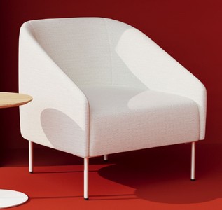 Luxus Wohnzimmer Hotel Lobby Sessel Weiß