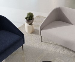 Casa Padrino Luxury Living Room & Hotel Sofa Gray / Black 300 cm - Luxury Furniture