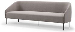 Luxus Wohnzimmer Hotel Sofa Grau Schwarz