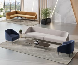 Casa Padrino Sofá de Lujo de Salón y Hotel Gris / Negro 180 cm - Muebles de Lujo
