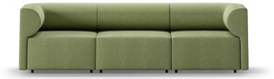 Casa Padrino Divano di Lusso Verde 270 cm - Divano Soggiorno Modulare - Mobili Soggiorno di Lusso