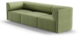 Casa Padrino Luxury Sofa Green 270 cm - Modular Living Room Sofa - Luxury Living Room Furniture