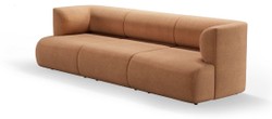 Modulares Luxus Wohnzimmer Hotel Sofa Braun
