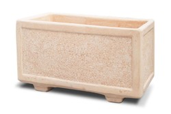 Casa Padrino concrete flower pot pink 82 x 42 x H. 44 cm - Rectangular concrete plant pot