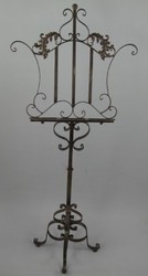 Casa Padrino leggio Art Nouveau ruggine A. 135 cm - Accessori Decorativi Barocco & Art Nouveau