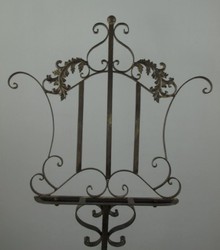 Casa Padrino leggio Art Nouveau ruggine A. 135 cm - Accessori Decorativi Barocco & Art Nouveau