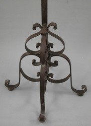 Casa Padrino leggio Art Nouveau ruggine A. 135 cm - Accessori Decorativi Barocco & Art Nouveau