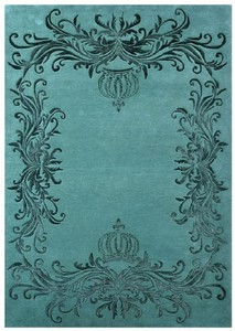 Rechteckiger Harald Glööckler Luxus Teppich Pompöös by Casa Padrino Grün