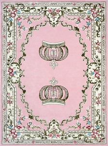 Harald Glööckler Luxus Teppich Pompöös by Casa Padrino Rosa