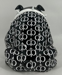 Casa Padrino Luxus Deko Figur Skulptur Hund Bulldogge Schwarz Weiß