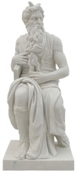 Casa Padrino sculpture décorative de jardin de style antique en marbre diable gris H. 123 cm