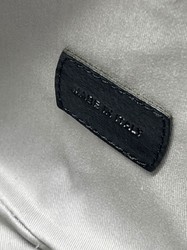 Casa Padrino borsa da viaggio di lusso in vera pelle nero / oro 50 cm - Fatto in Italia