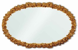 Prunkvoller Luxus Barock Spiegel Wandspiegel Gold