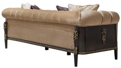 Casa Padrino conjunto de muebles de salón barrocos de lujo marrón claro / crema / marrón oscuro / oro Casa Padrino conjunto de muebles de salón barrocos de lujo marrón claro / crema / marrón oscuro / oro