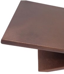 Casa Padrino soporte para libro / sujetalibros de aluminio de lujo bronce 49,5 cm - Accesorios decorativos