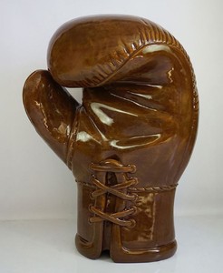Casa Padrino guantone da boxe decorativi XXL bronzo A. 120 cm - Decorazione per soggiorno e ufficio